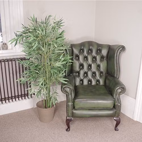 Leaf Premium Green Artificial Bamboo Tree with Pot, Height: 120 cm – 3