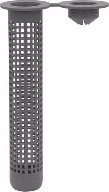 JCP Construction Products Nylon Sleeve with Stud Alignment Collar, Grey, 10 Pack, W: 15 mm, L: 130 mm