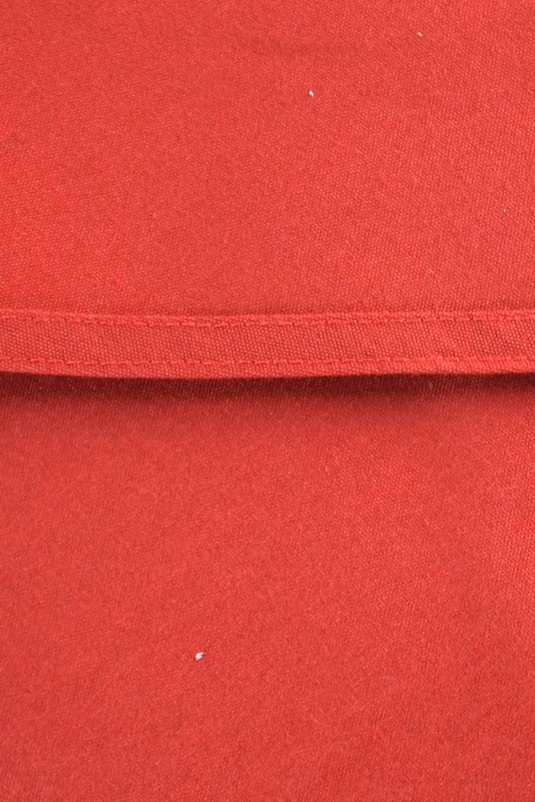 Neel Blue Round Spun Polyester Linen Tablecloth in Red, Diameter: 304.8 cm