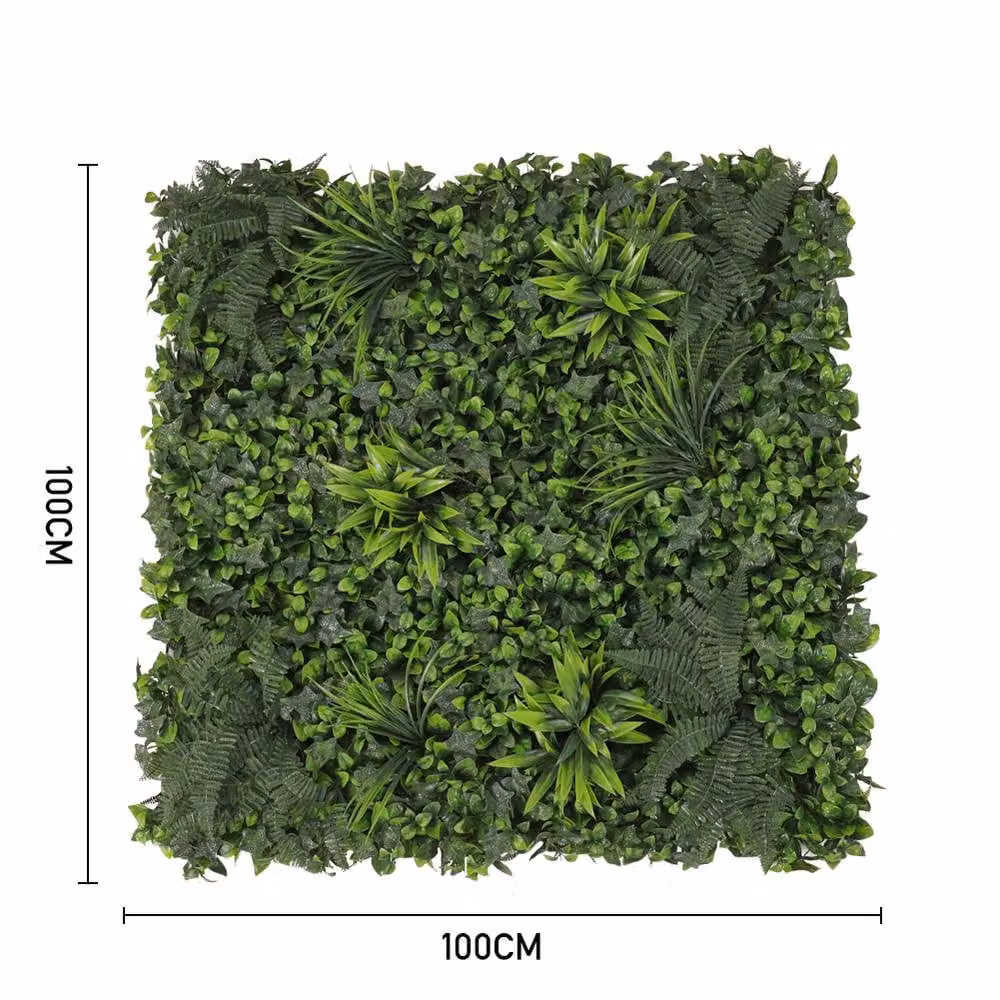ExtraStar Lush Faux Greenery Wall Panel in Green – 5