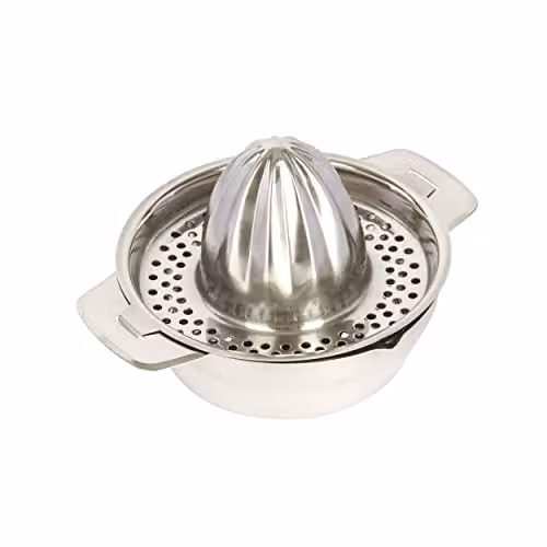 MasterClass Stainless Steel Citrus Fruit Squeezer in Silver – 1
