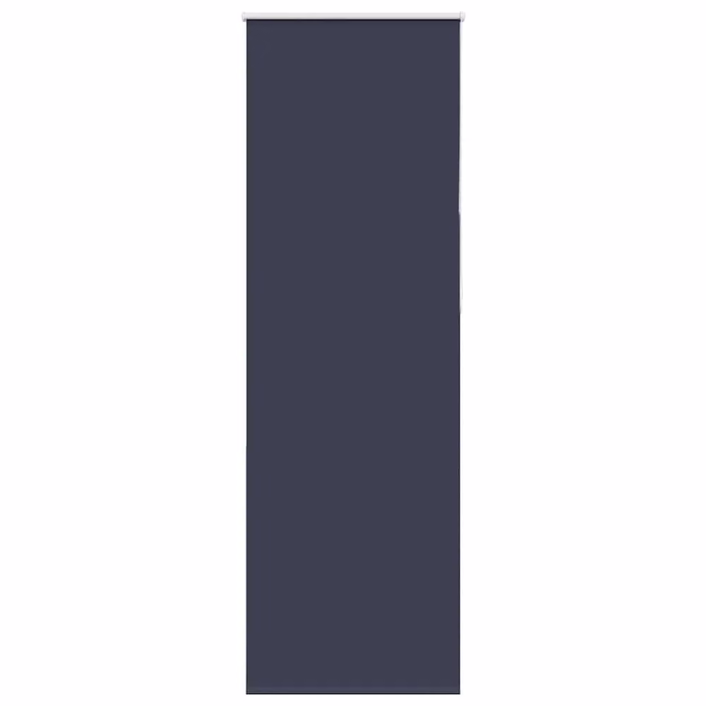 Berkfield Home Blue Blackout Roller Blind, Thermal Insulating Polyester Fabric, W: 80 cm, H: 210 cm – 2