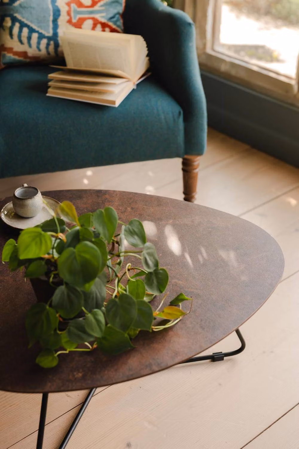 Statement Furniture Bergen Small Coffee Table in Bronze, W78.5 x D68.5 x H32 cm – 4