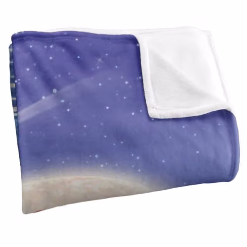 JQ Licensing JLo Christmas Polar Bear and Penguins Super Soft Silky Touch Fleece Throw Blanket, Multicolour, W: 91 cm, D: 147 cm – 2