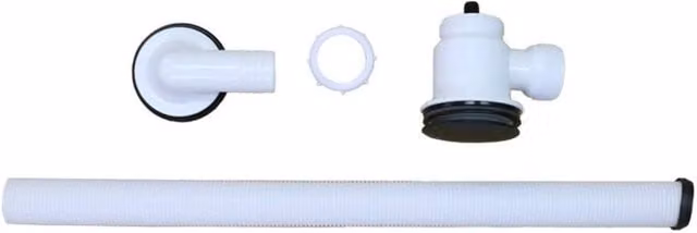Securplumb White Plastic Bath Waste Pipe