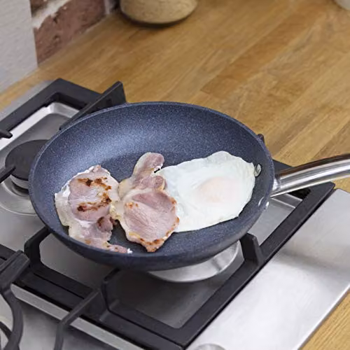 Tower Trustone Non Stick Frying Pan, Black, Diameter: 20 cm – 6