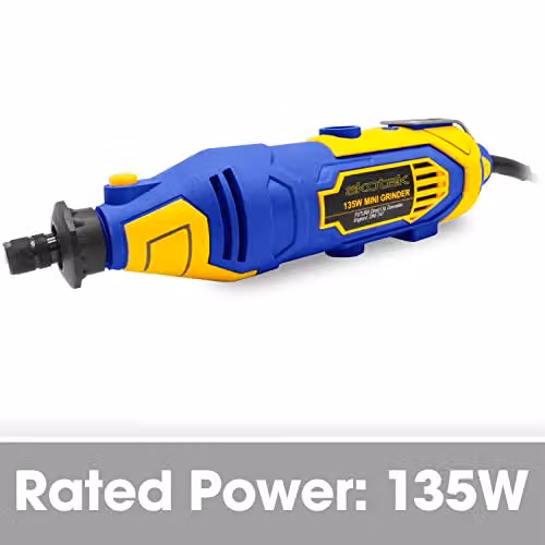 Skotek 135W Corded Rotary Tool with 80pc Accessory Set and Variable Speed – 8