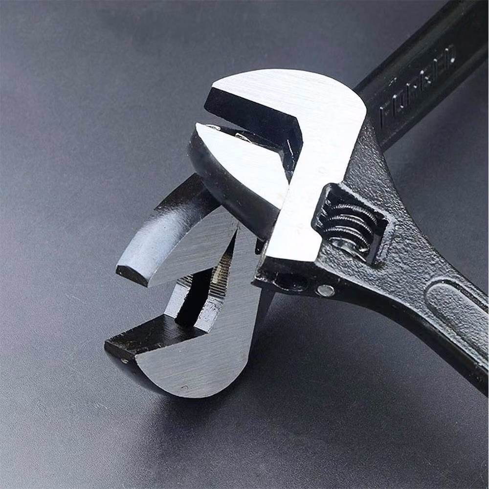 SPETLEK 450mm Adjustable Spanner with 52mm Width in Black – 3