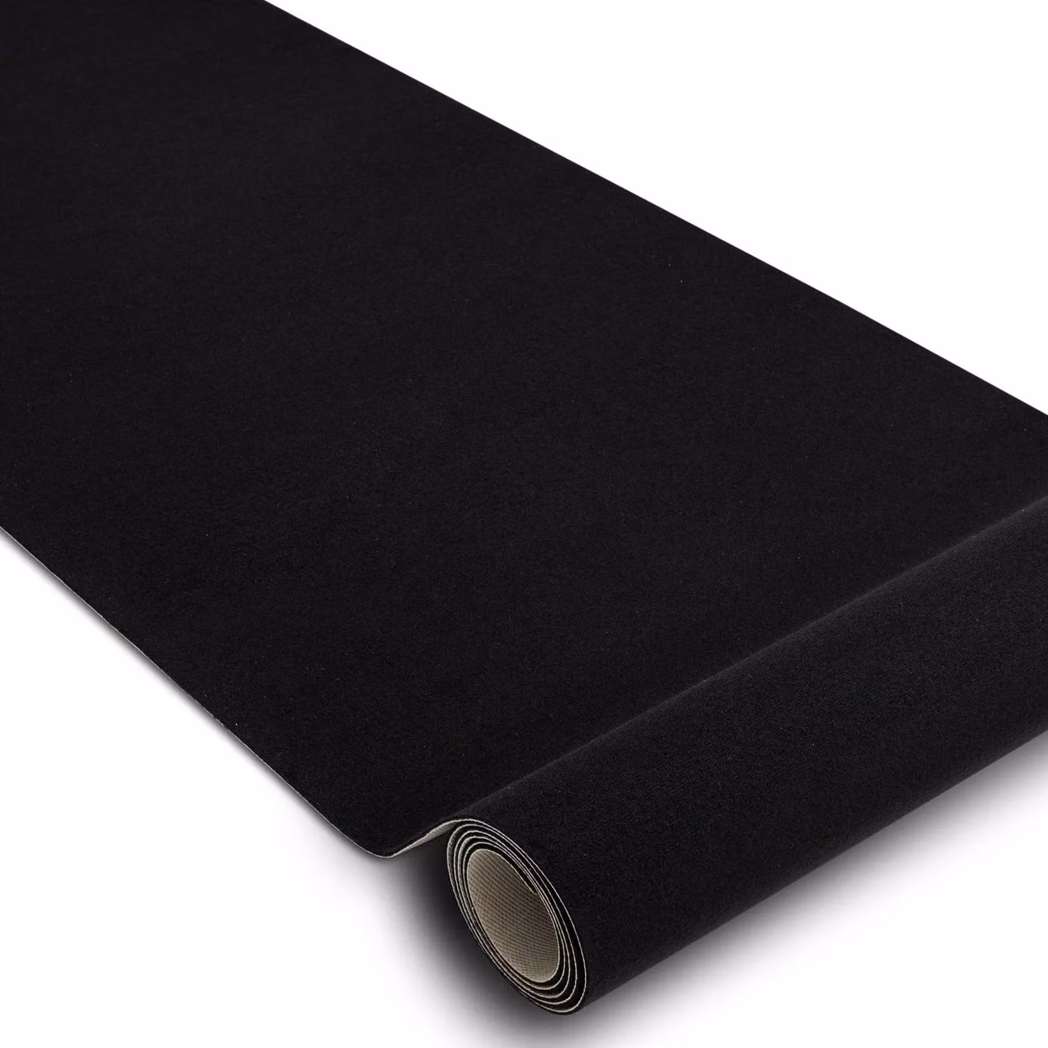 RugsX Anti-Slip Rumba Runner in Black, W: 60 cm, L: 430 cm – 2