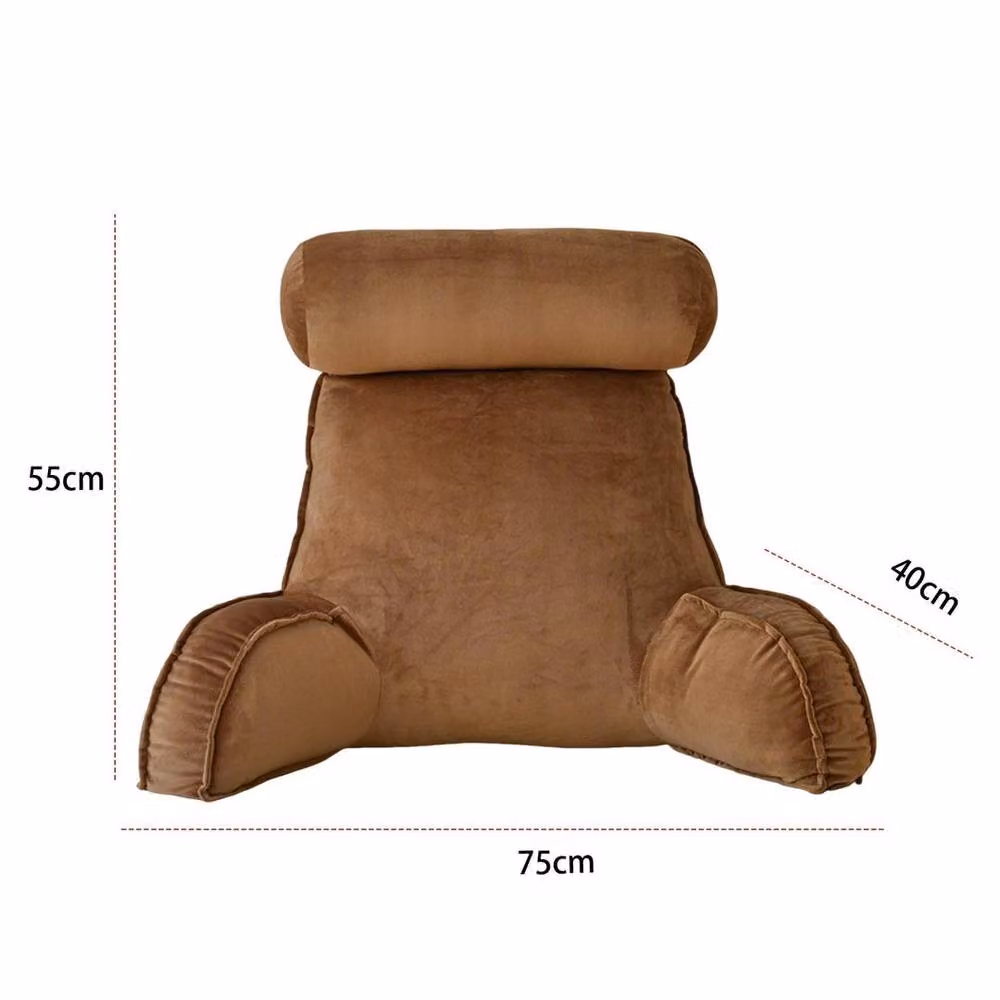 SPETLEK Cuddle Cushion Brown Contoured Wedge Lumbar Support and Head Rest – 3