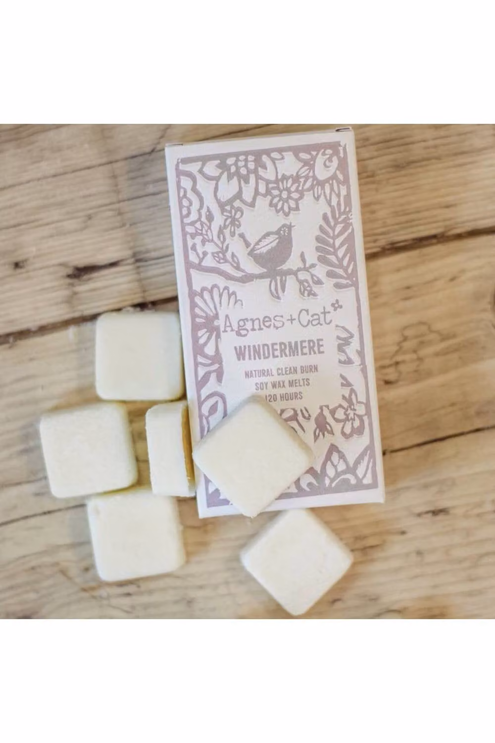 Agnes & Cat Windermere Soy Wax Melts, Box of 8, White Floral Scent – 2