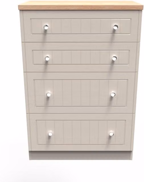 2 U Norton 4 Drawer Deep Chest in Beige