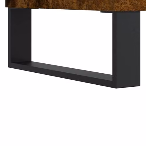 vidaXL Sideboard in Smoked Oak, Brown Engineered Wood, W: 69.5 cm, D: 34 cm, H: 90 cm – 4
