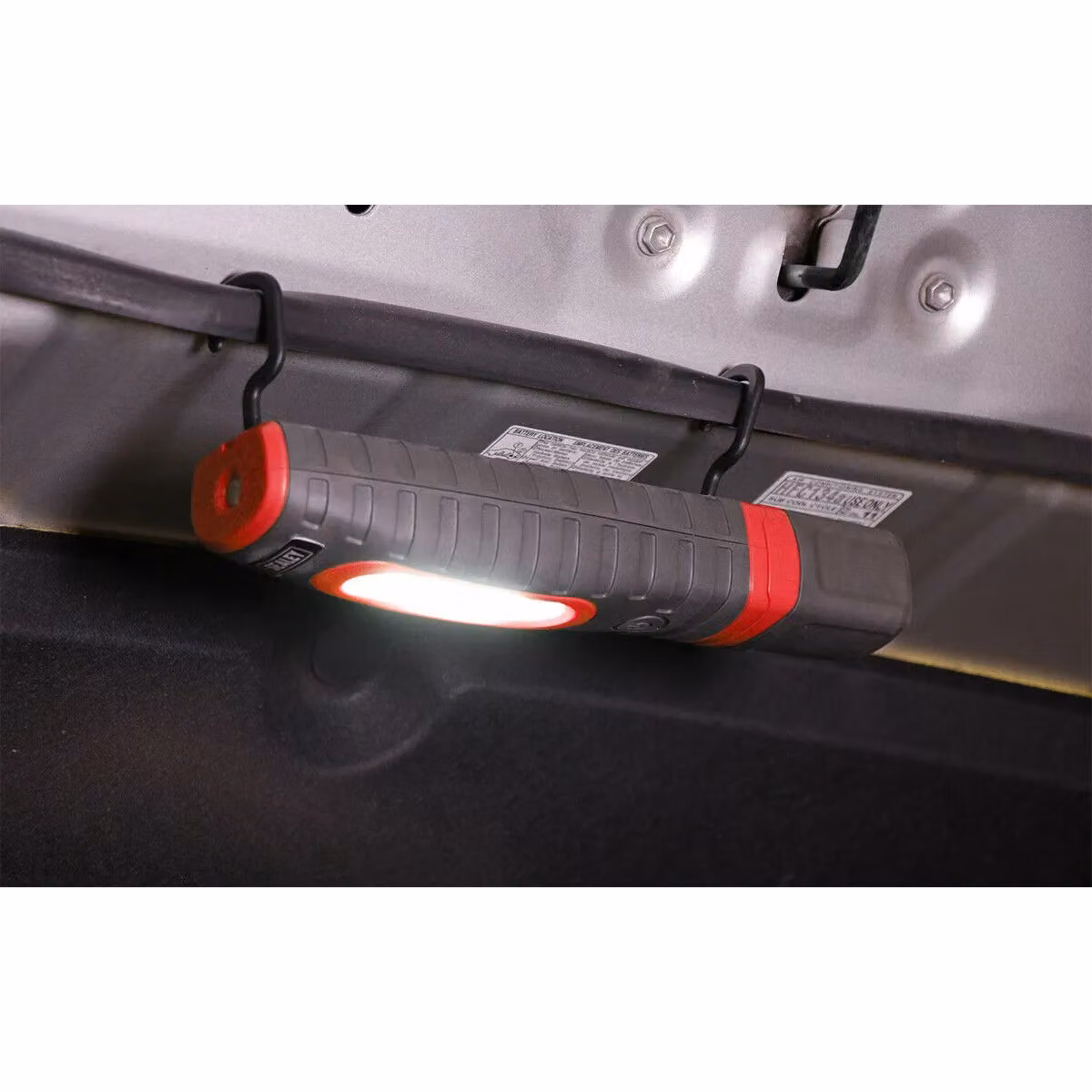 Sealey Loops 360 Swivel Inspection Light with 24 SMD and 3W SMD LED, Rechargeable, Red – 3