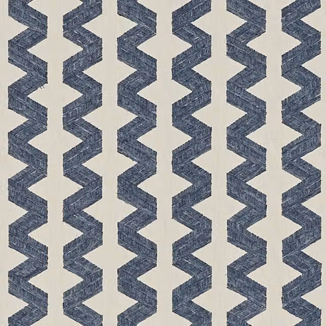Prestigious Textiles Pedro Fabric Waterfall in Black, White or Blue
