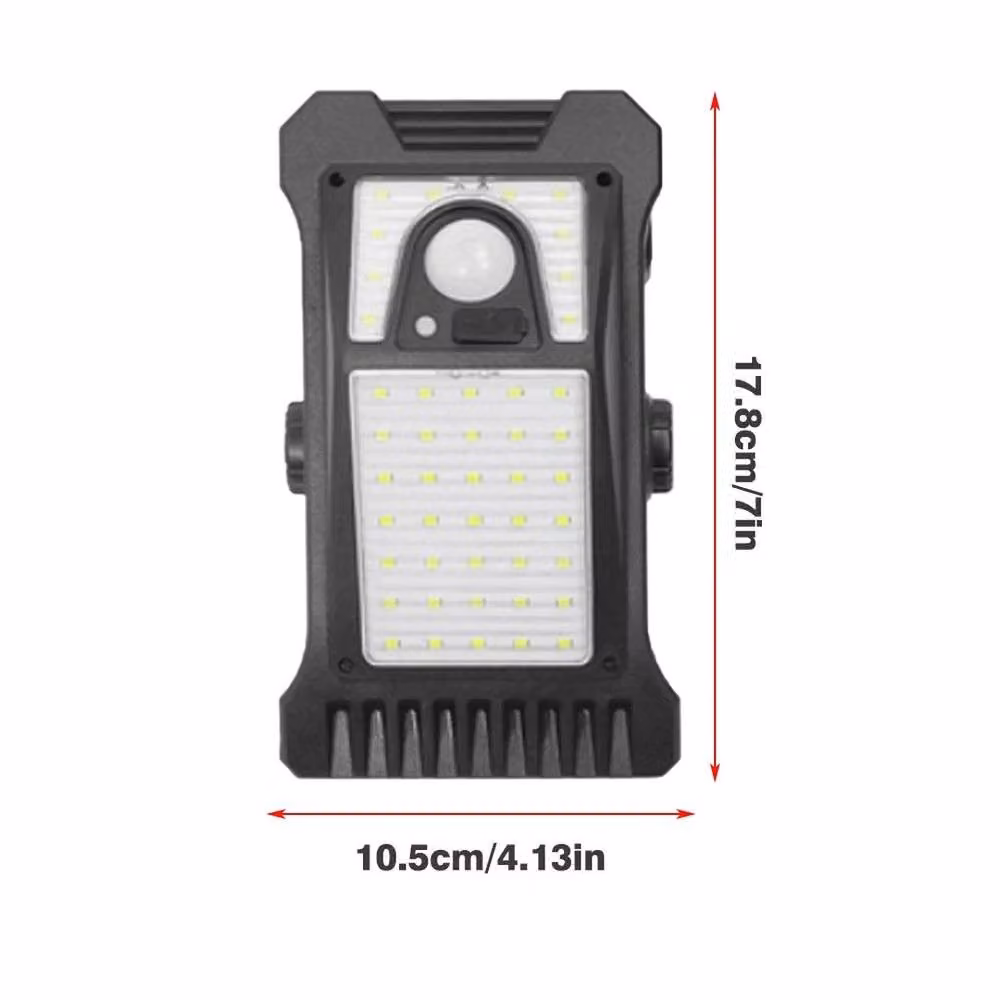 PAWNORA Solar Motion Sensor Outdoor Garden Light in Black – 2