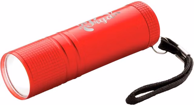 XD Design Aluminium LED COB Torch in Red – 1
