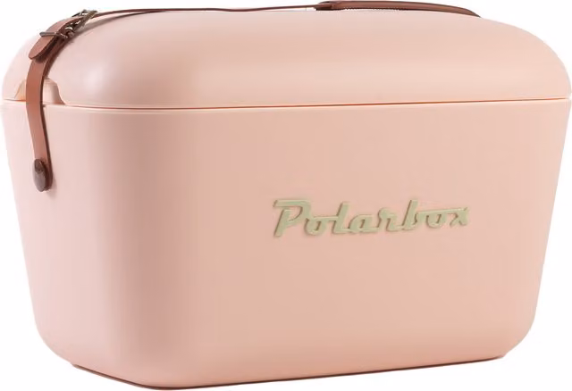 Polarbox Retro 20L Coolbox in Nude Classic