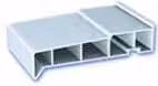 Plaslyne White Plastic External Window Cill, 85 mm x 5 m