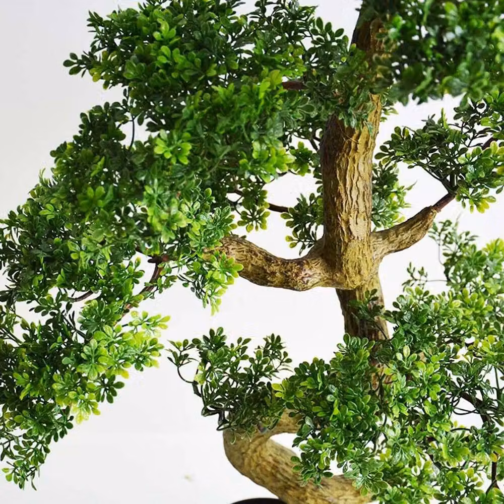 SPETLEK Large Green Artificial Oriental Bonsai Tree – 3