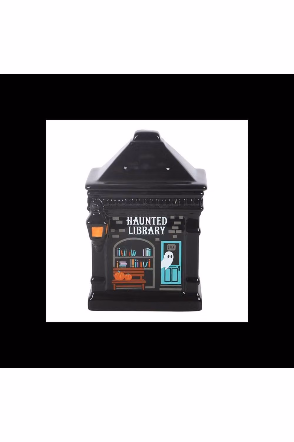 KDMD Haunted Library Ceramic Oil Burner for Fragrance Oil in Black – 2