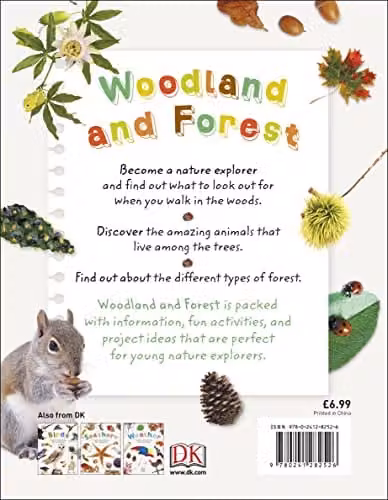 DK Woodland and Forest: Explore Nature with Fun Facts and Activities Nature Explorers Multicolour Paper Book – 2