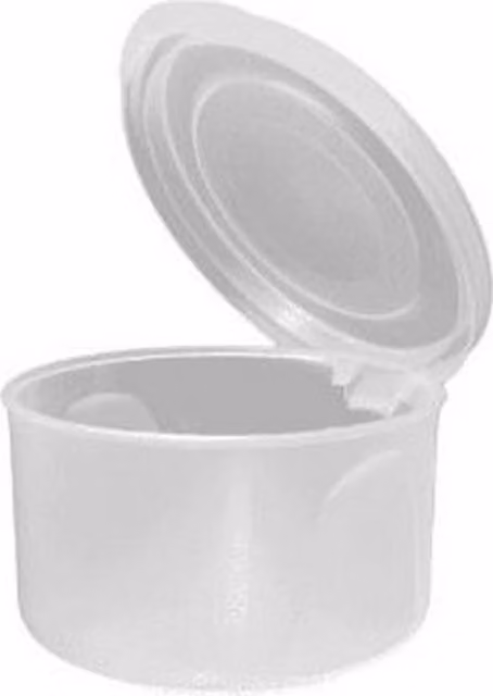 Beaufort Round Plastic Food Container in Transparent, 0.25 l