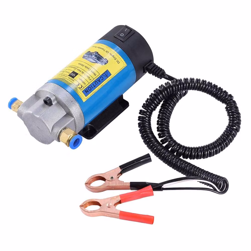 Ventryn 12V Electric Fluid Pump for Car Engine Oil Extraction in Blue – 5