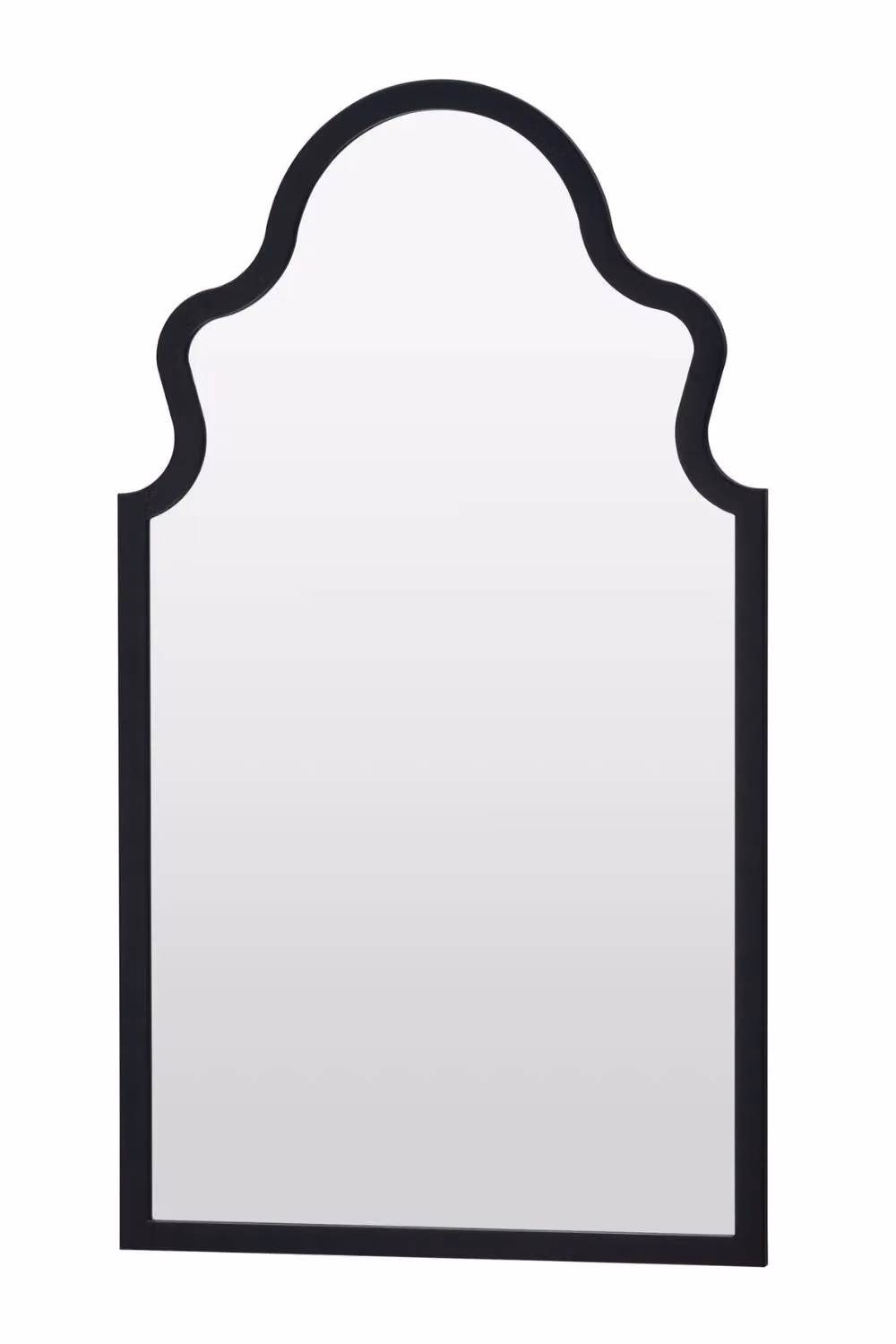 Yearn Mirrors Moroccan Wall Mirror in Black, H 98 cm x W 52 cm – 2