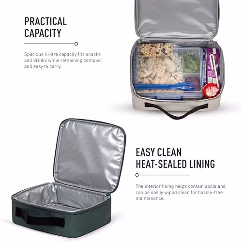 Thermos Radiance Insulated Lunch Bag, Sandstone Beige, 4L – 11