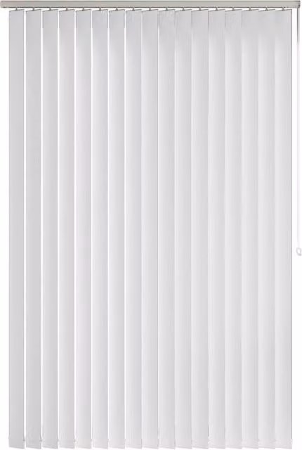 Terrys Lario Blackout Made to Measure Vertical Blind Bare in Black or White