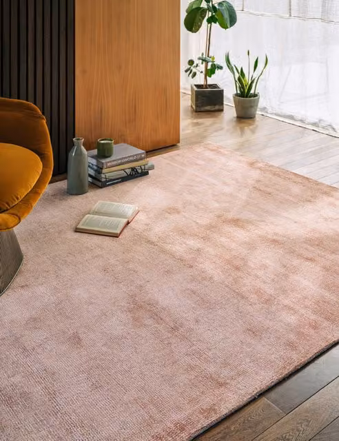 Asiatic Aston Modern Abstract Woven Rectangular Rug in Brown
