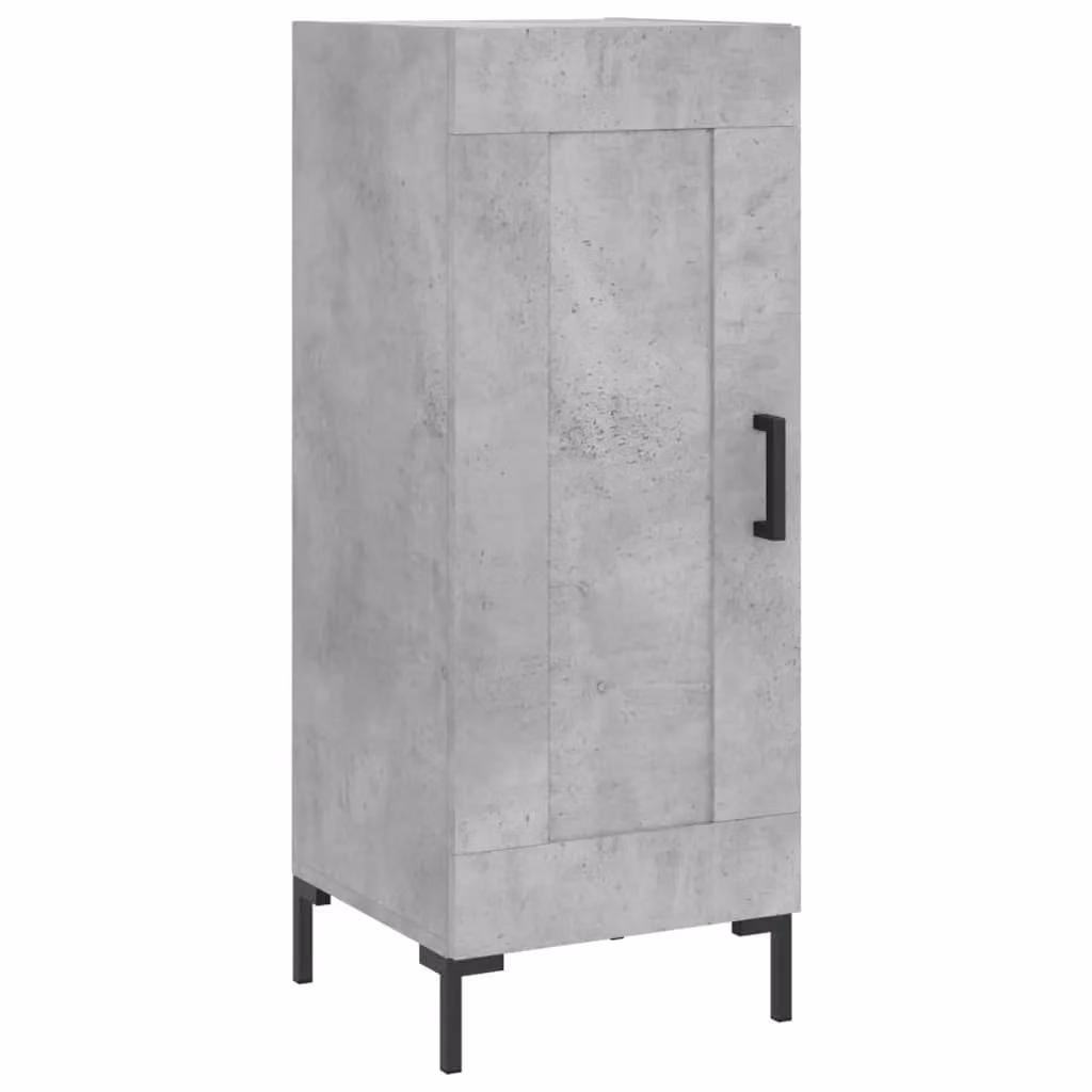 Berkfield Home Modern Sideboard in Grey, W/D/H: 34.5 x 34.5 x 90 cm – 2