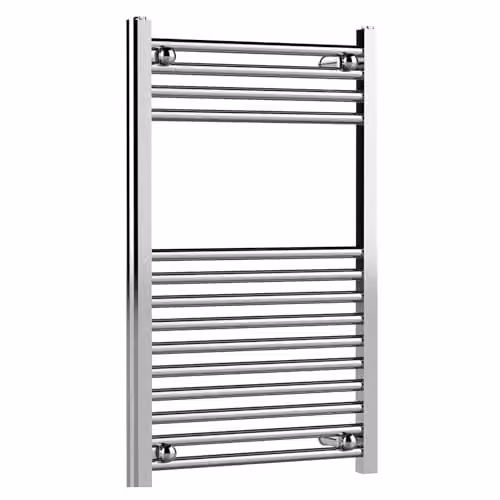 Balterley Vertical Straight Ladder Towel Rail, Chrome, W/H: 50 x 80 cm – 1