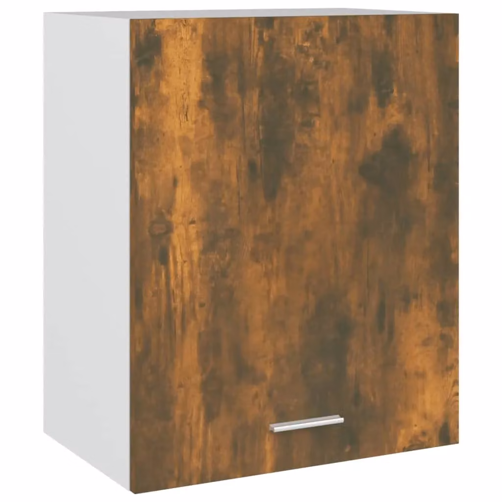 Berkfield Home Smoked Oak Hanging Cabinet, Brown, W: 50 cm, D: 31 cm, H: 60 cm – 2