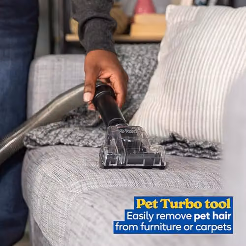 Russell Hobbs Athena2 Pet Upright Vacuum Cleaner in Grey and Blue with 400W Motor, Turbo Brush and Pet Hair Tools RHUV5601 – 9