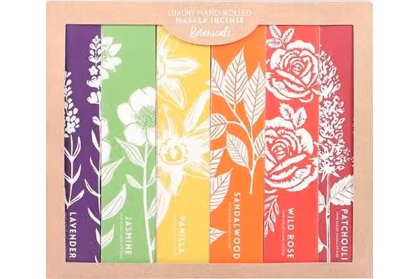KDMD Aromatic Botanical Masala Incense Stick Variety Set with Floral, Gourmand and Woody Scents – 2