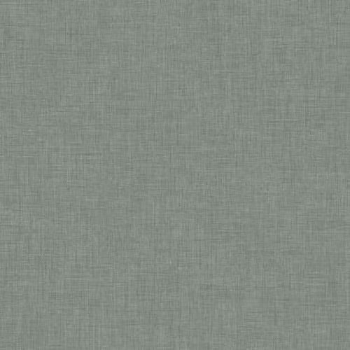 Muriva Cambric Texture Vinyl Wallpaper in Green with Woven Fabric-Like Pattern