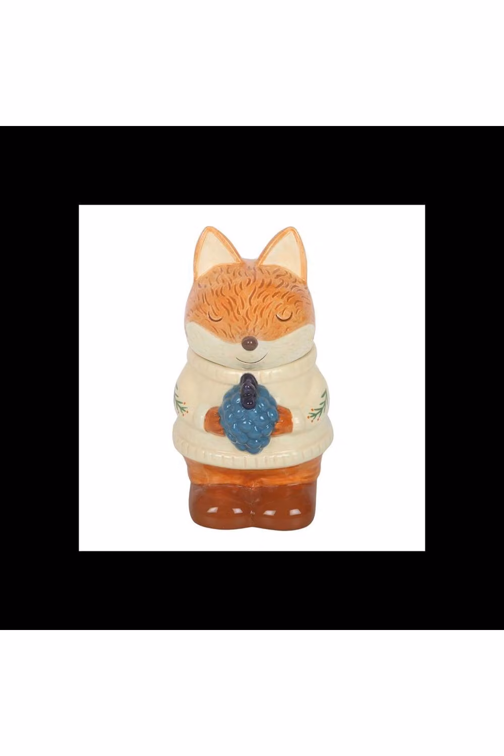KDMD Flynn Fox Orange Ceramic Oil Burner and Wax Warmer with Tealight Holder – 2