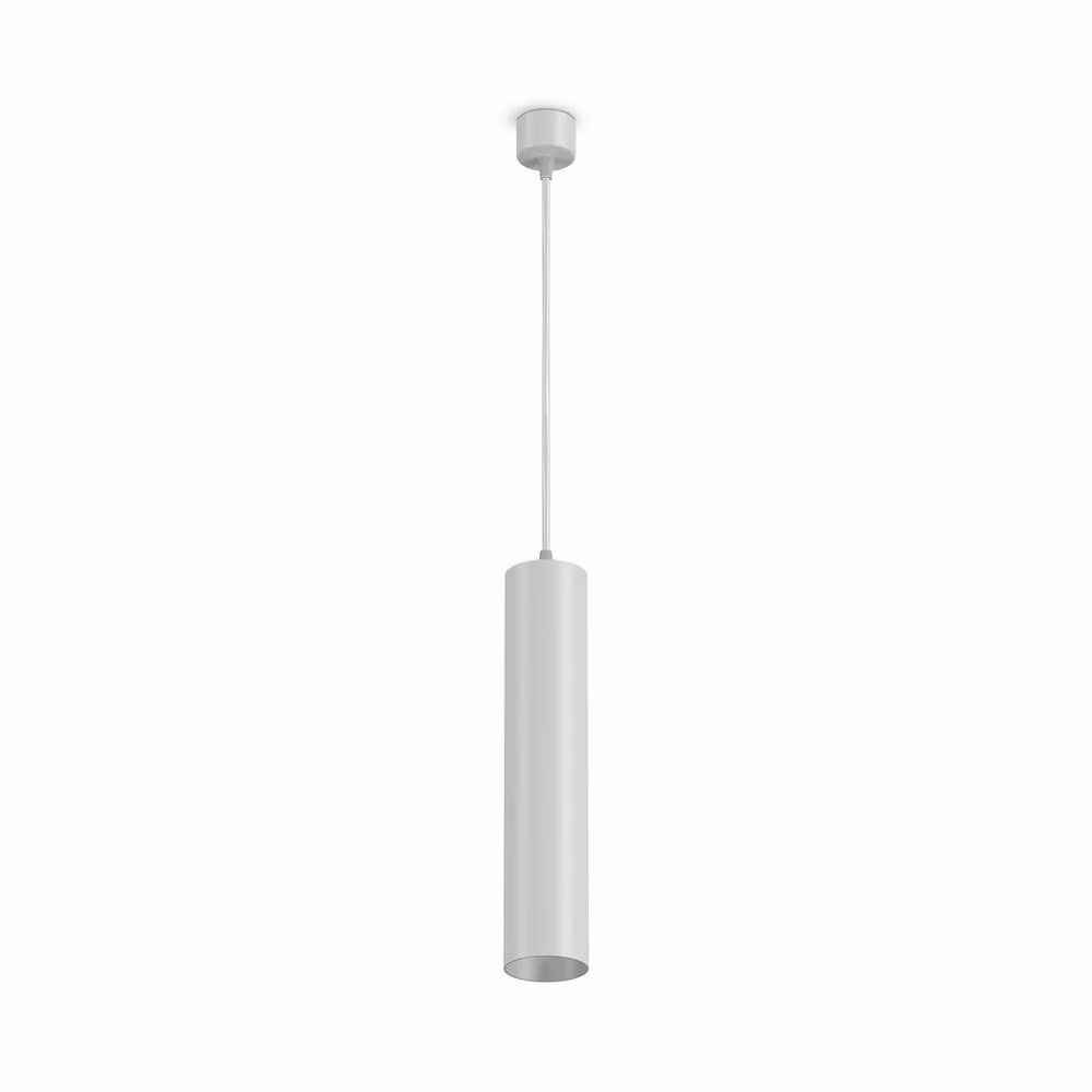 Maytoni Focus Slim Suspended Pendant Ceiling Light in White with GU10 Socket – 2