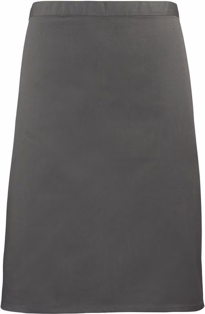 Premier Colours Mid Length Apron in Grey