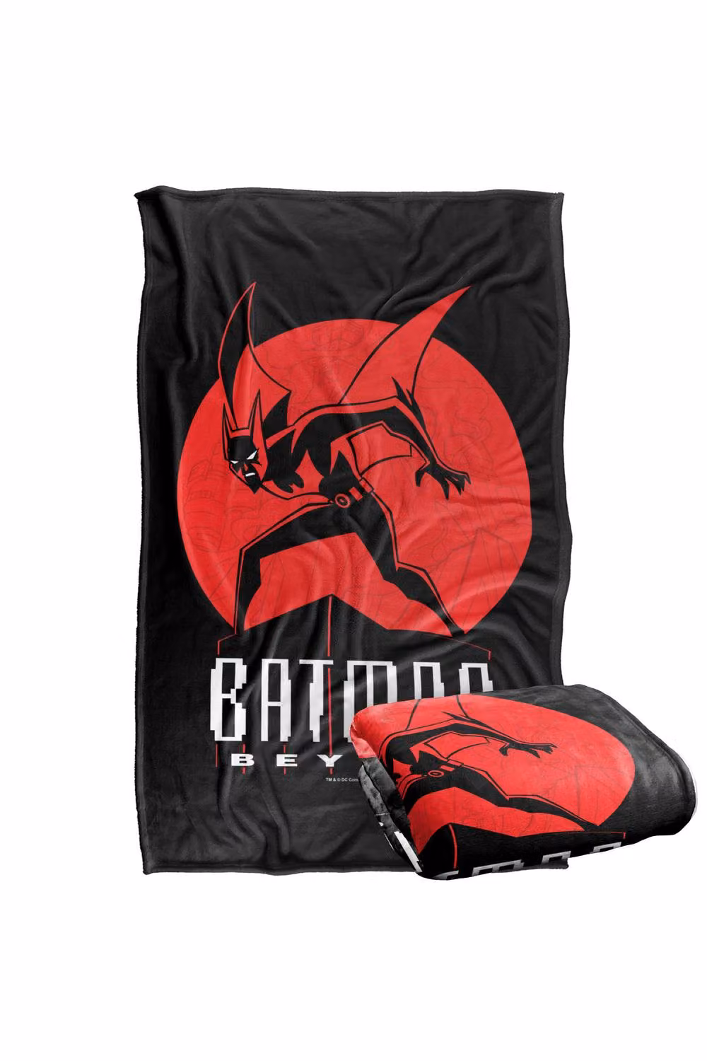 LOGOVISION Batman Beyond Perched Super Soft Fleece Throw Blanket, Multicolour, W: 91.44 cm x D: 91.44 cm – 7