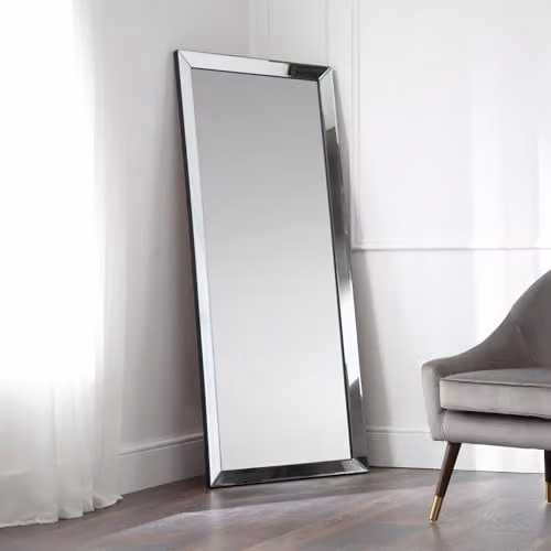 Julian Bowen Soprano Lean-To Dressing Mirror in White