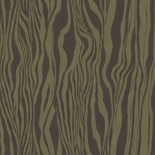 House of Hackney DAZZLE Laurustine Animal Print Wallpaper Sample in Green