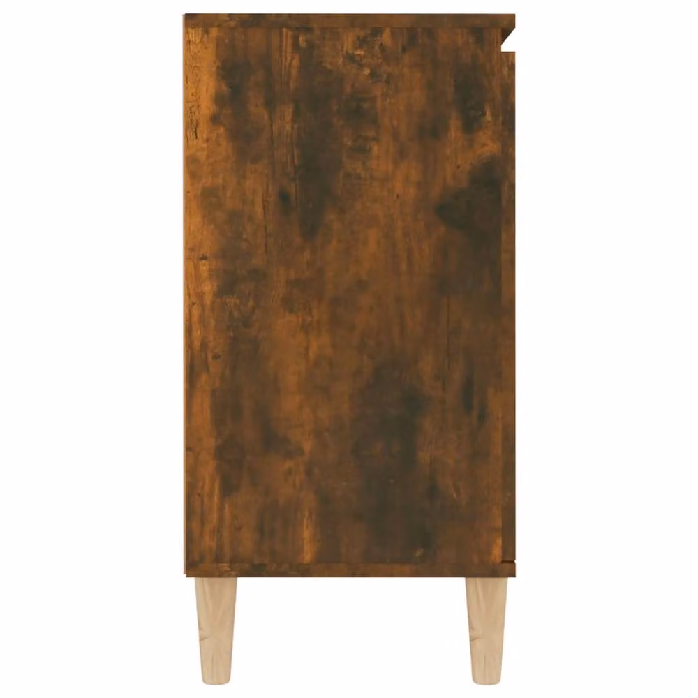 Berkfield Home Smoked Oak Sideboard in Brown, W/D/H: 103.5 x 35 x 70 cm – 4