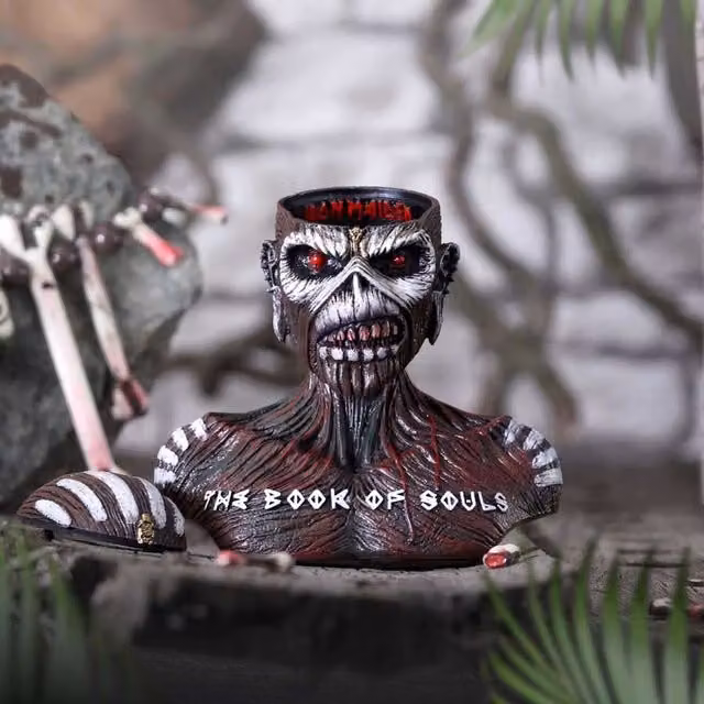 Nemesis Now Iron Maiden The Book of Souls Bust Box, Multicolour, Height: 11 cm
