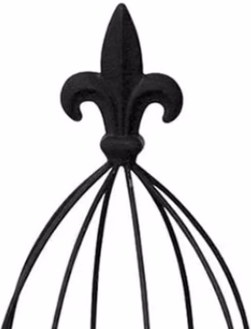 Garden Pride Knight Design Plant Pot Topiary in Black