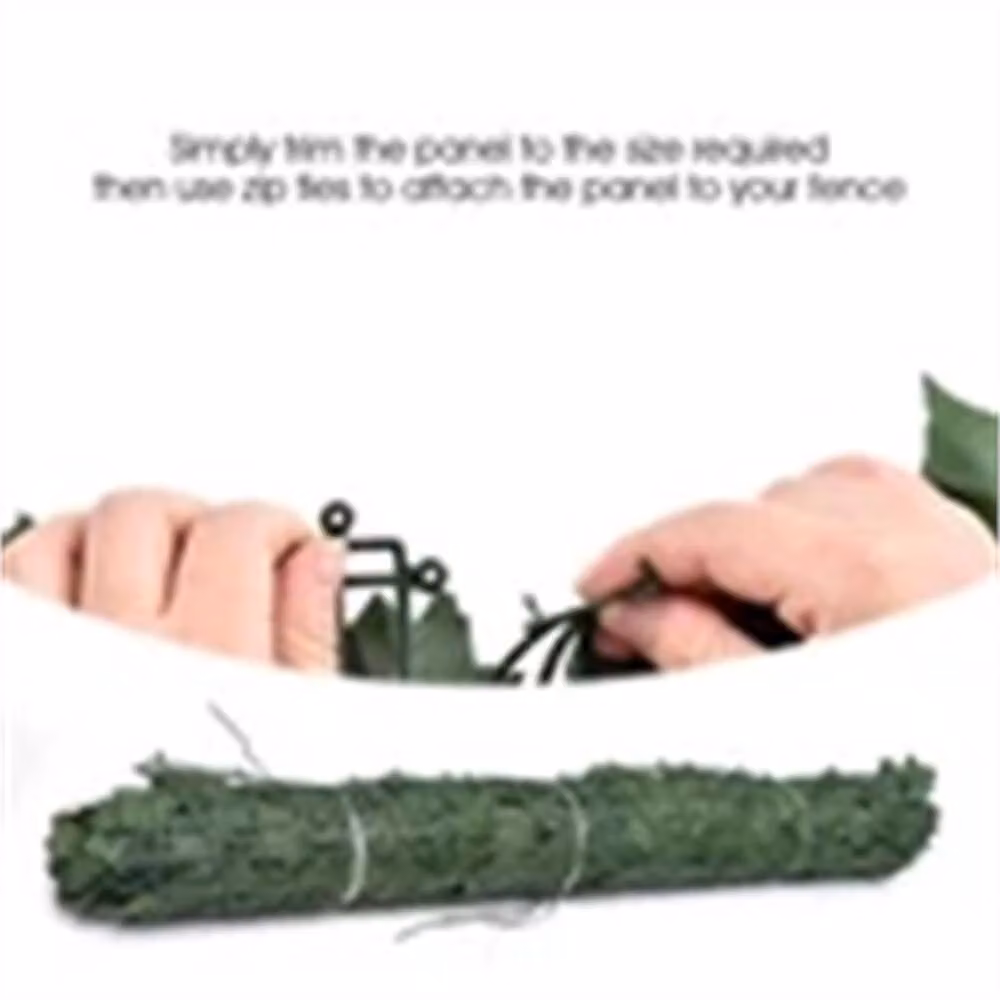 Nordara Artificial Hedge Ivy Leaf in Green, Wall-Mounted, Width: 100 cm – 2