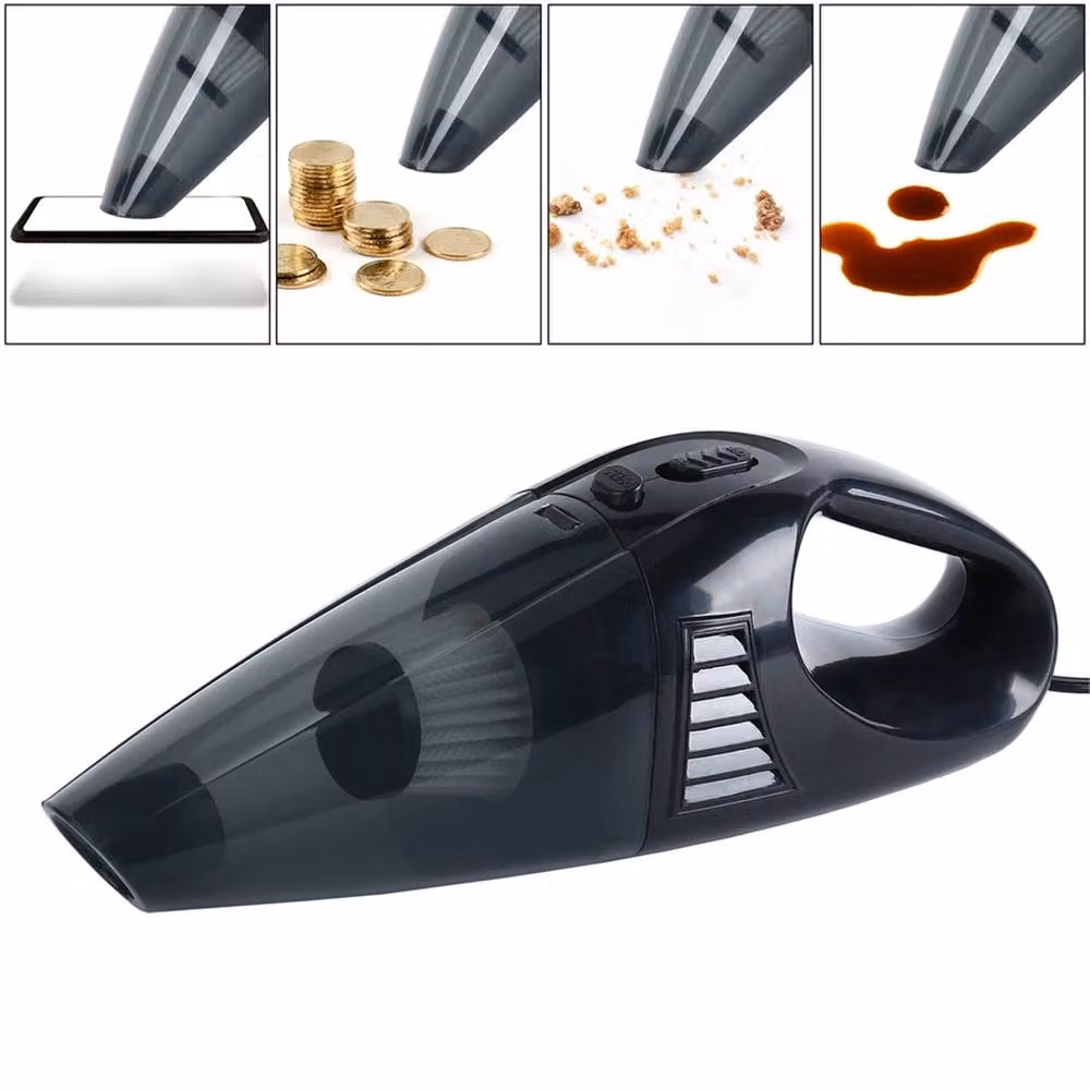 Nordara Cordless Wet and Dry Handheld Car Vacuum Cleaner in Black with Strong Suction and Washable Filter – 4