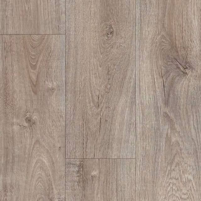 Vinyl Flooring UK Dark Brown Wood Effect Vinyl Flooring Sheet, W: 300 cm, L: 900 cm